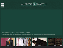 Tablet Screenshot of andrews-martin.de